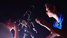 星空下父子的对话
