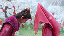 凤隐在远处观看鸿奕宴爽婚礼，鸿奕宴爽甜蜜拥吻